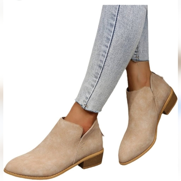 Chelsea ankle boots, size 40, camel colored - Picture 1 of 10